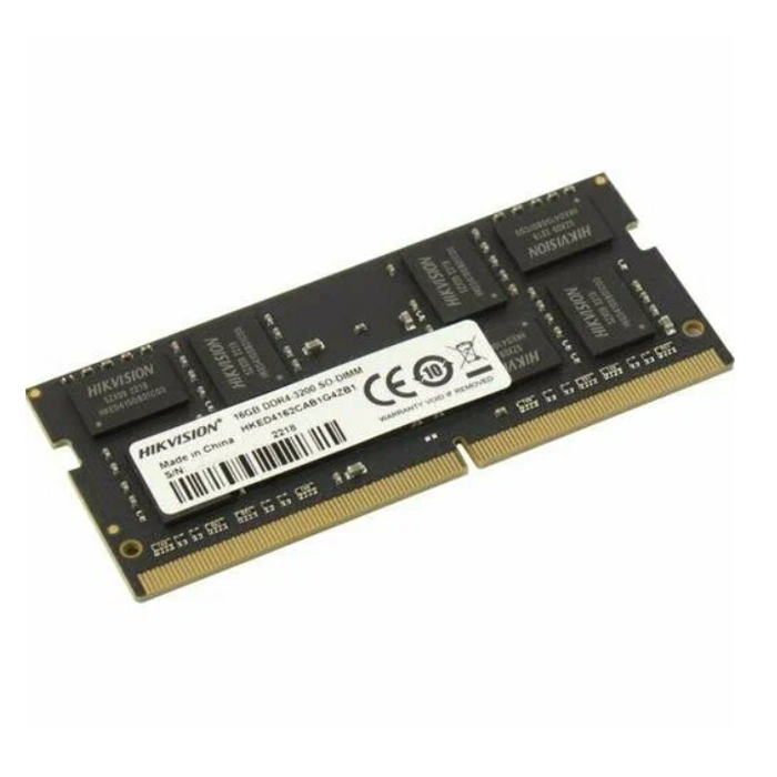 Модуль памяти DDR4 SO-DIMM 16Gb PC25600 (3200MHz) Hikvision (HKED4162CAB1G4ZB1 16G)