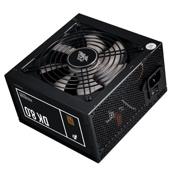 800W блок питания 1STPLAYER DK PS-800AX. (140mm,4+4pin*2/6+2pin*4/SATA*6/IDE*3) 80 PLUS Bronze