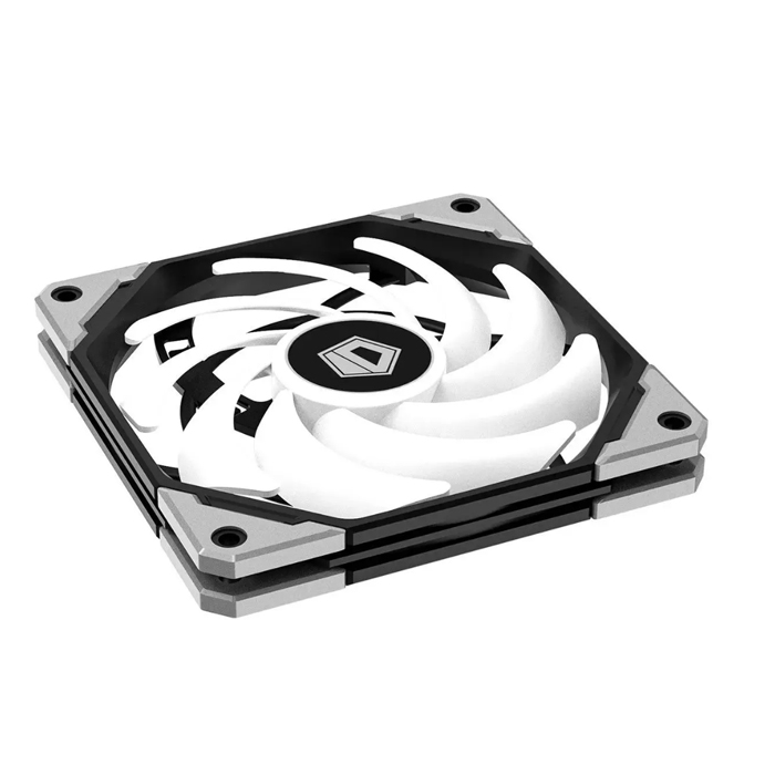Кулер корпусной 120 мм ID-Cooling NO-12015-XT_ARGB Low Noise, супер-тонкий (4-pin PWM, 500-2000 об/м