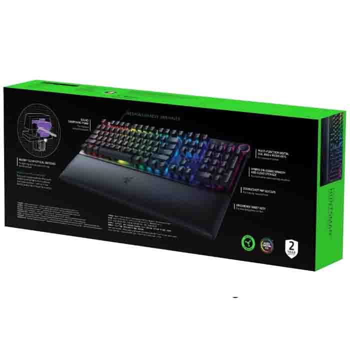 Клавиатура Razer Huntsman V2 (Clicky Optical Purple) (RZ03-03931300-R3R1
)
