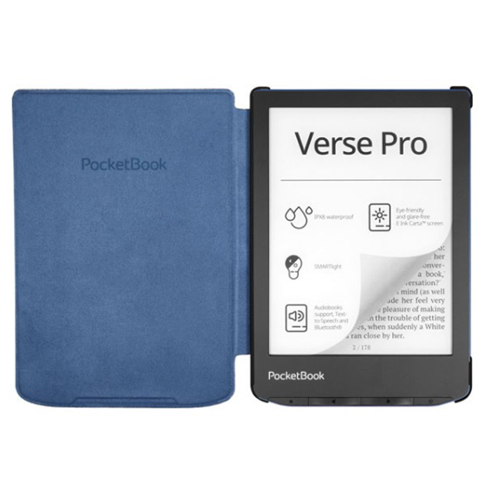 Чехол для книги  PocketBook 629, 634 Verse, Verse Pro цветы, shell (H-S-634-F-WW)