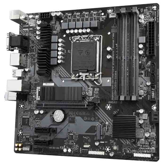 Материнская плата GigaByte B760M DS3H (mATX) DDR4 x4/ SATA x4/M.2x2/ PCI-E*16 x1,PCI-E x2 / USB x5