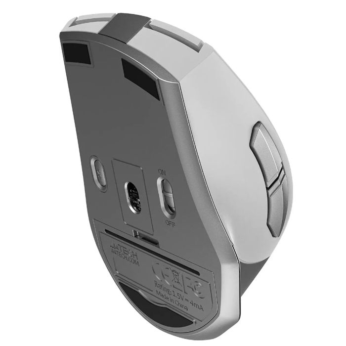 беспроводная мышь A4Tech Fstyler FB35S icy white